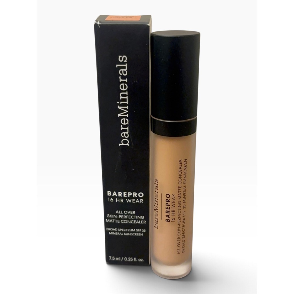 BareMinerals BAREPRO 16HR Matte Concealer SPF 25 Medium 350 Neutral 0.25oz